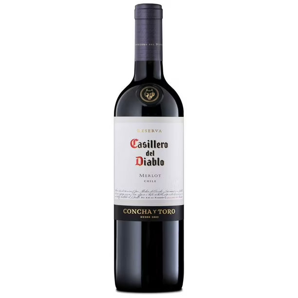 VINO CASILLERO DEL DIABLO MERLOT 750CC