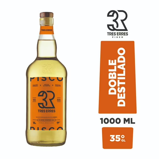 PISCO TRES ERRES 1L