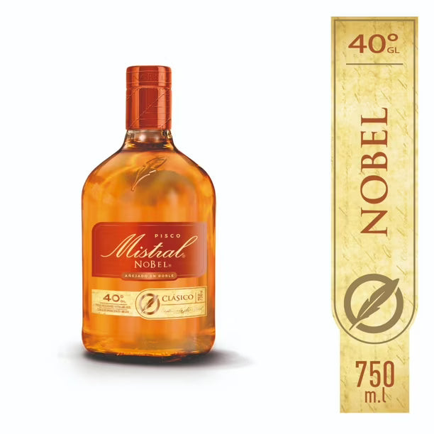 PISCO MISTRAL NOBEL 750CC