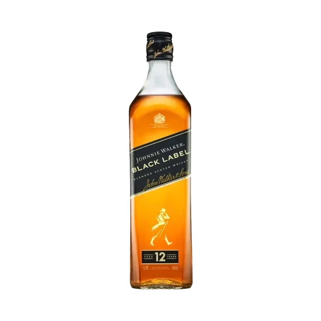 WHISKY JOHNNIE WALKER BLACK LABEL 750CC