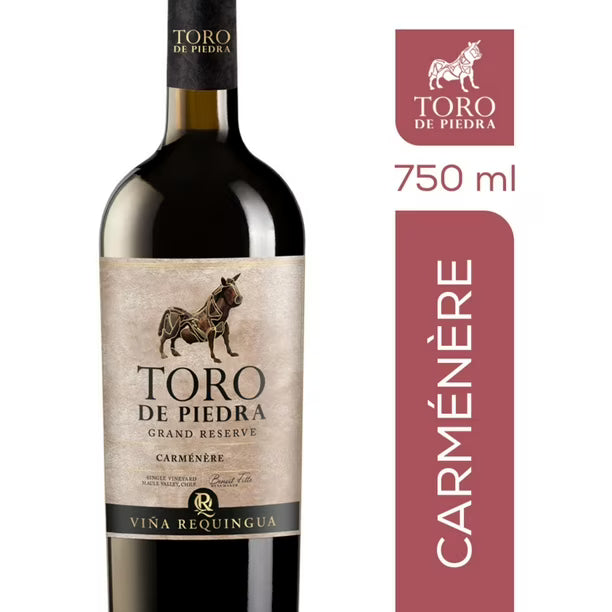 VINO TORO DE PIEDRA GRAN RESERVA CARMENERE 750CC