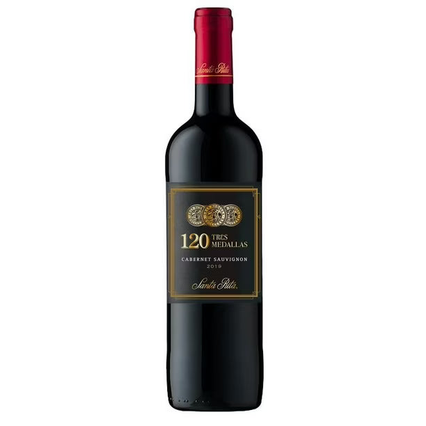 VINO 120 TRES MEDALLAS CABERNET SAUVIGNON 700CC