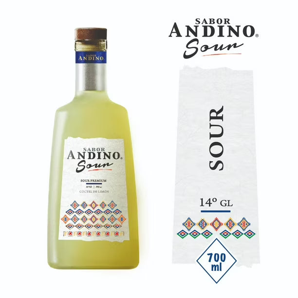 PISCO ANDINO SOUR 1L