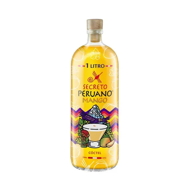 PISCO SECRETO PERUANO MANGO 1L