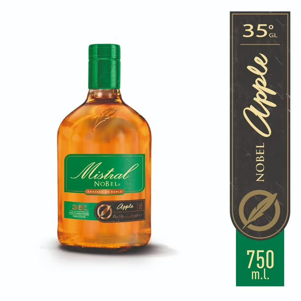 PISCO MISTRAL NOBEL APPLE 750CC