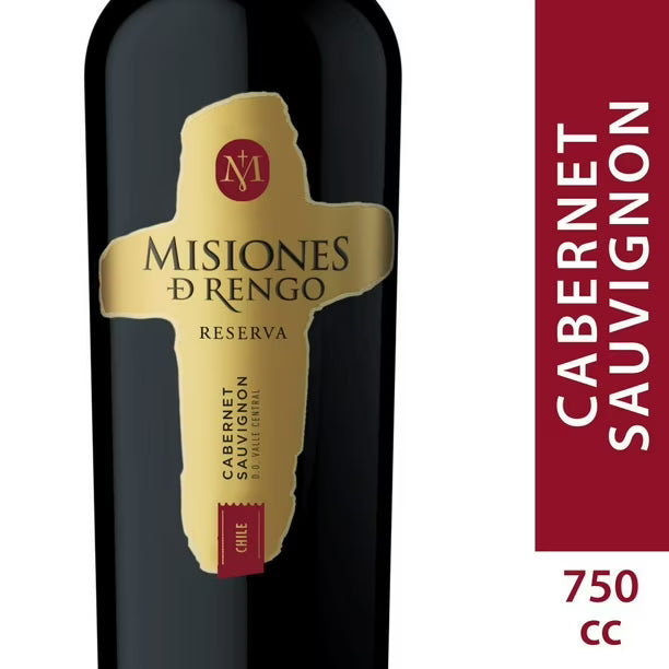 VINO MISIONES DE RENGO RESERVA CABERNET SAUVIGNON 750CC