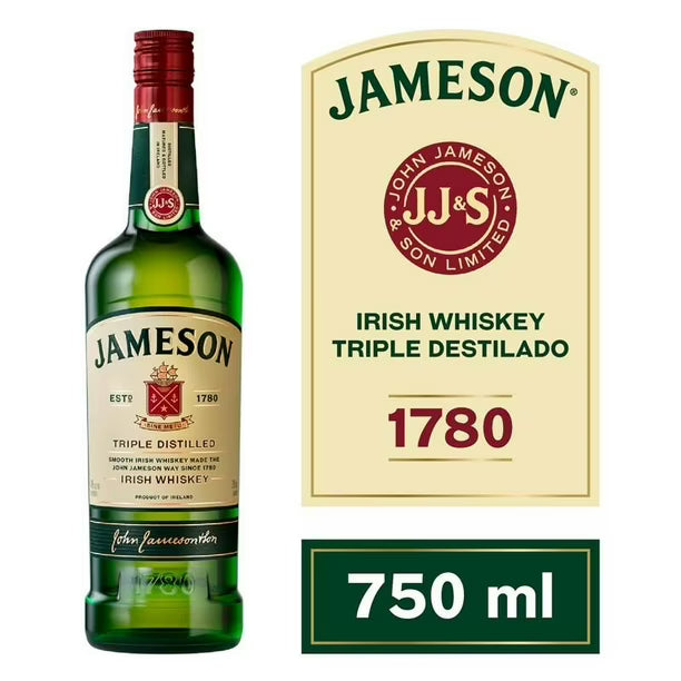 WHISKEY JAMESON IRISH 40° 750CC