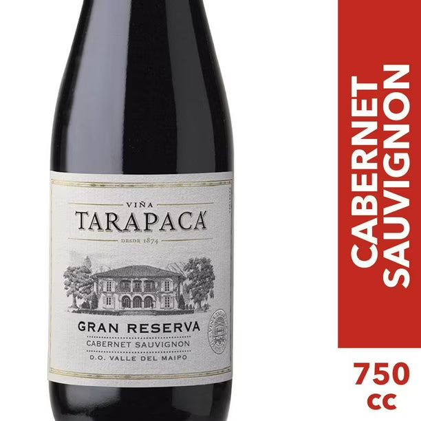 VINO TARAPACÁ GRAN RESERVA CABERNET SAUVIGNON 750CC