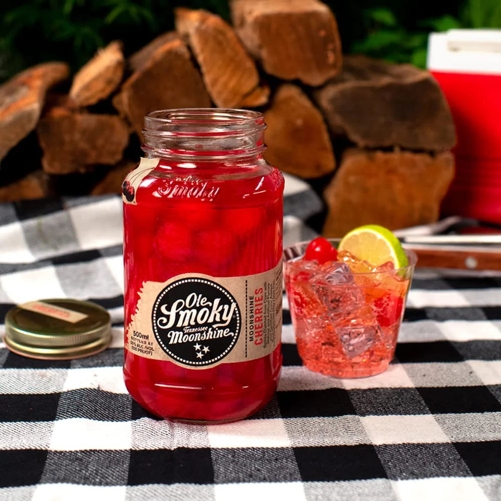 WHISKEY OLE SMOKY CHERRIES MOONSHINE 750CC