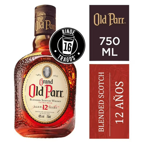 WHISKY GRAND OLD PARR 750CC