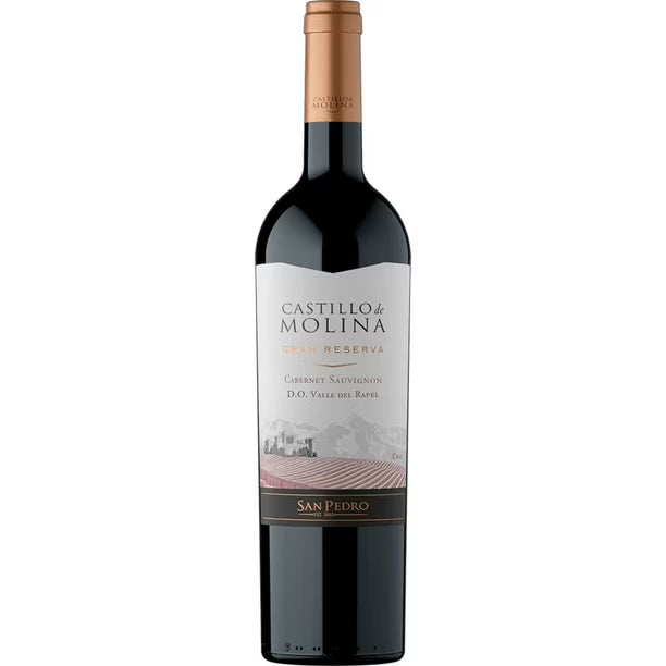VINO CASTILLO DE MOLINA GRAN RESERVA CABERNET SAUVIGNON 750CC