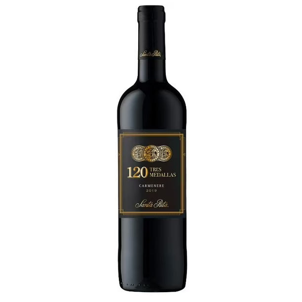 VINO 120 TRES MEDALLAS MERLOT 700CC