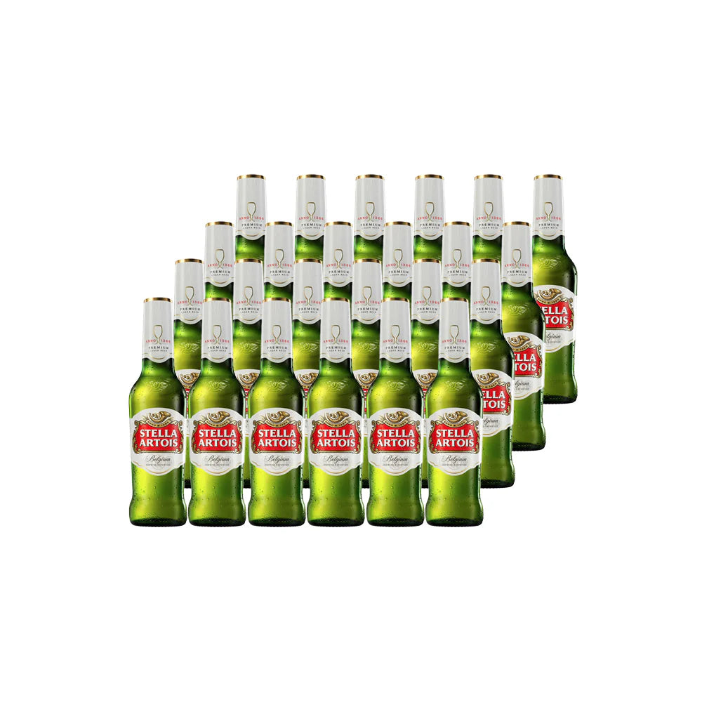 24X CERVEZA STELLA ARTOIS BOTELLÍN 330CC