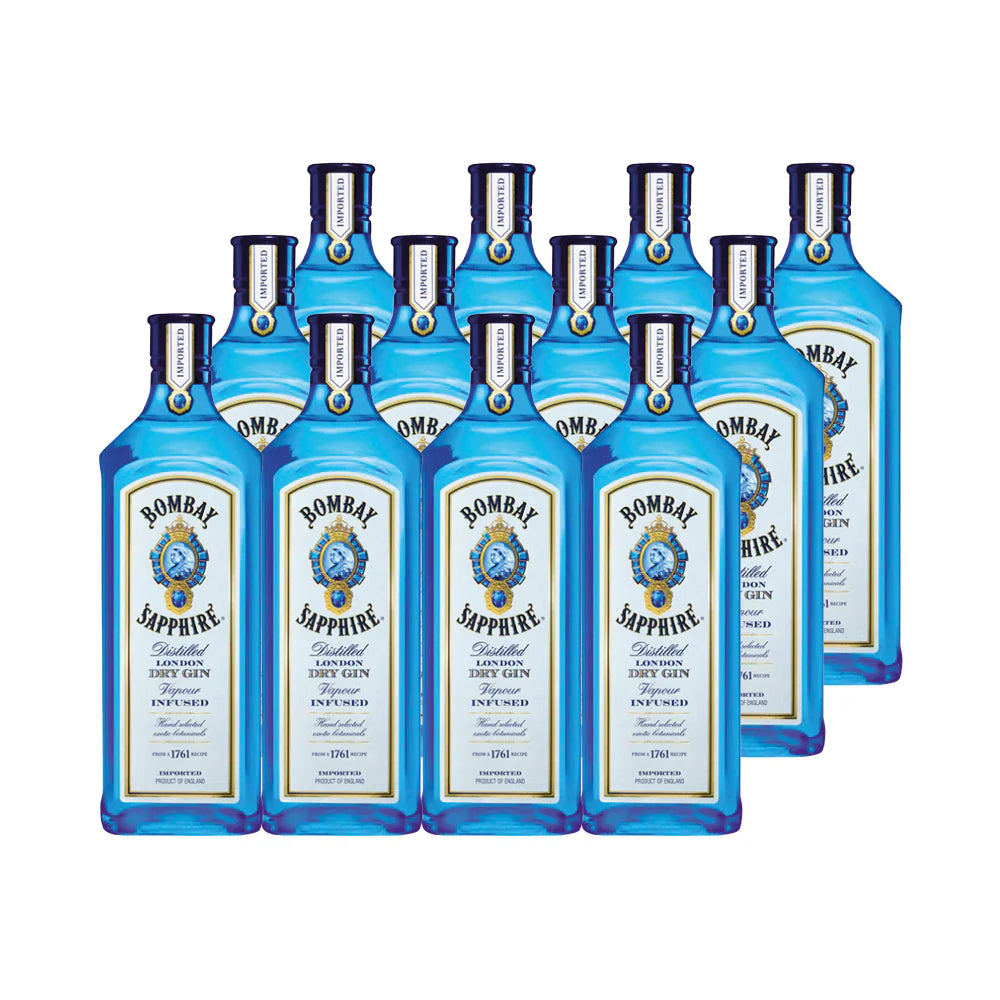 12X GIN BOMBAY SAPPHIRE 40º 750CC