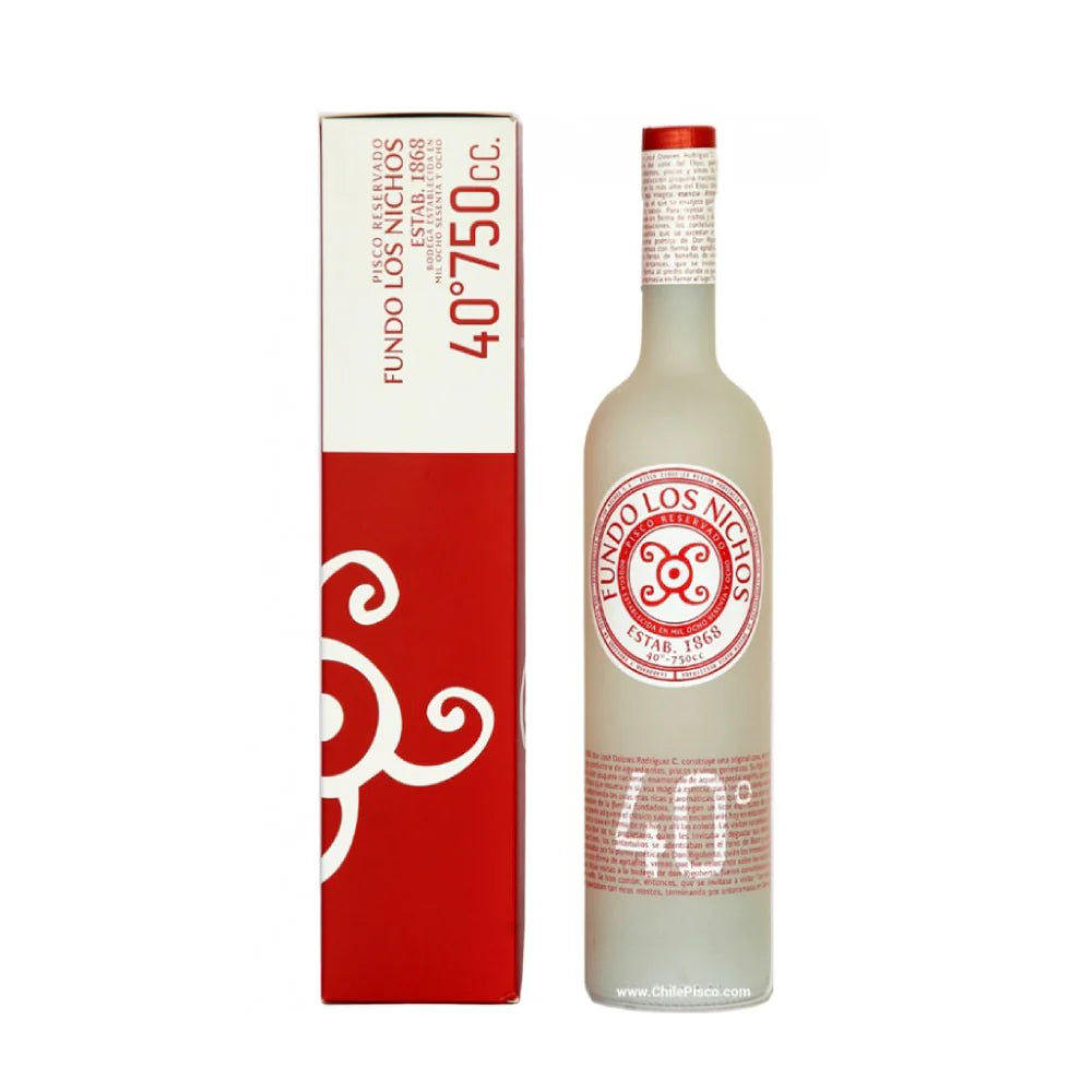 PISCO FUNDO LOS NICHOS 750CC 40º