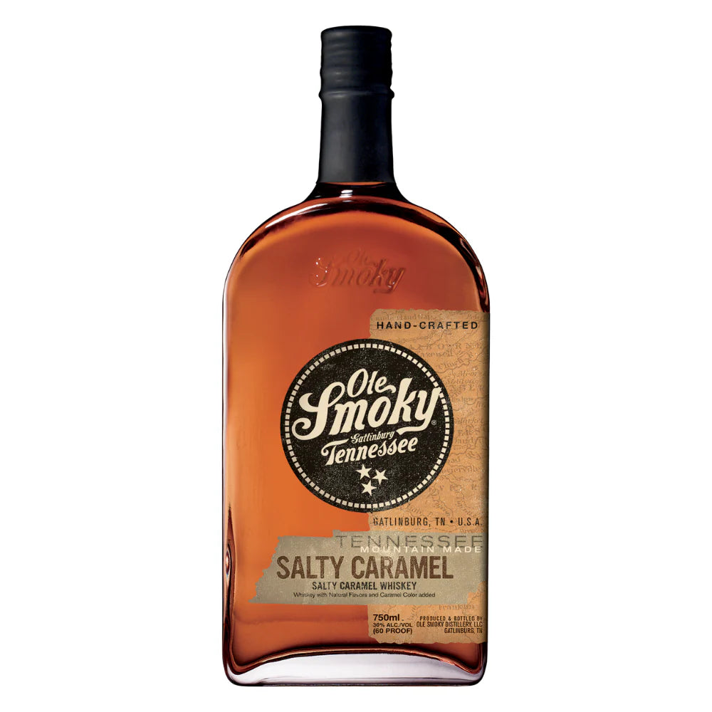 WHISKEY OLE SMOKY SALTY CARAMEL 750CC