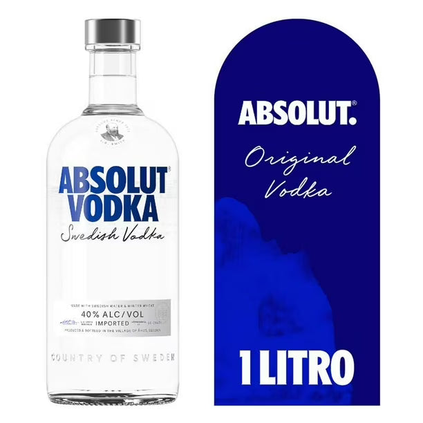 VODKA ABSOLUT BLUE 1L