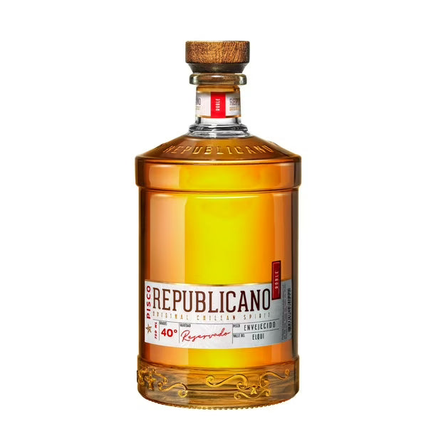PISCO REPUBLICANO ROBLE ENVEJECIDO 750CC