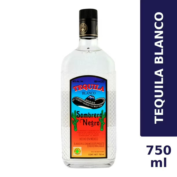 TEQUILA SOMBRERO NEGRO 750CC