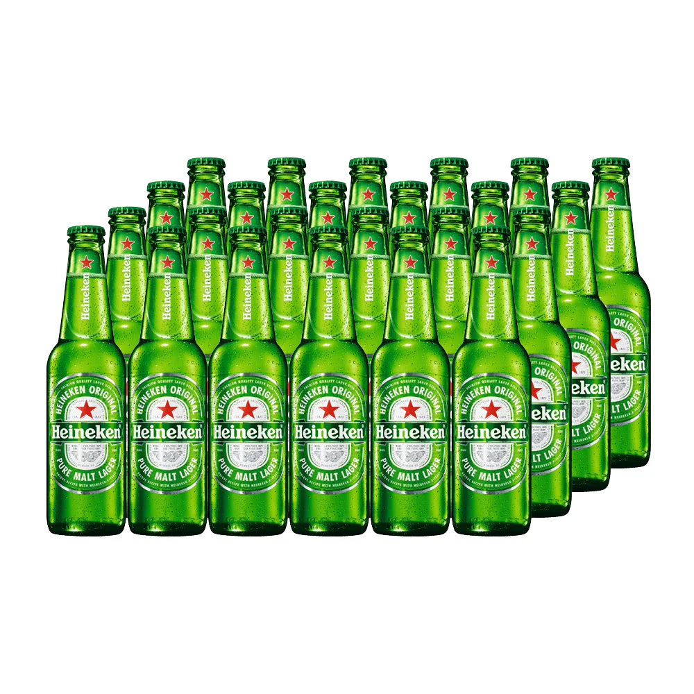 24X CERVEZA HEINEKEN BOTELLÍN 330CC